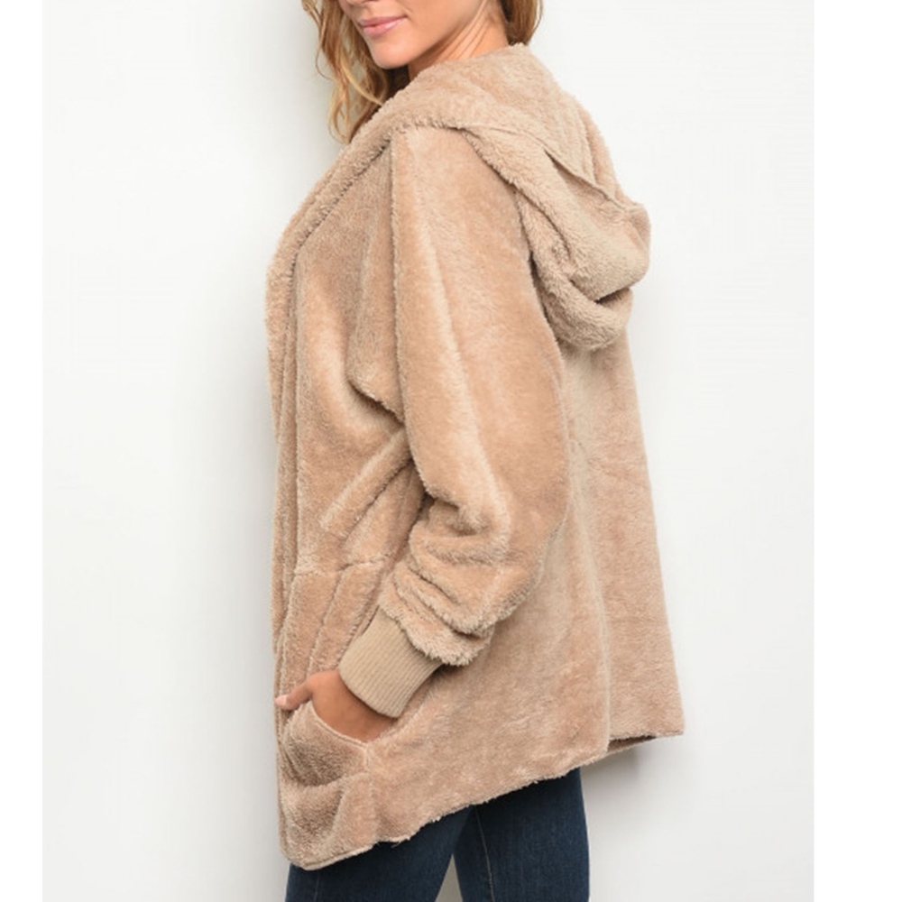 VARIOUS COLORS Super Soft Sherpa Jacket - Picture 4 of 8